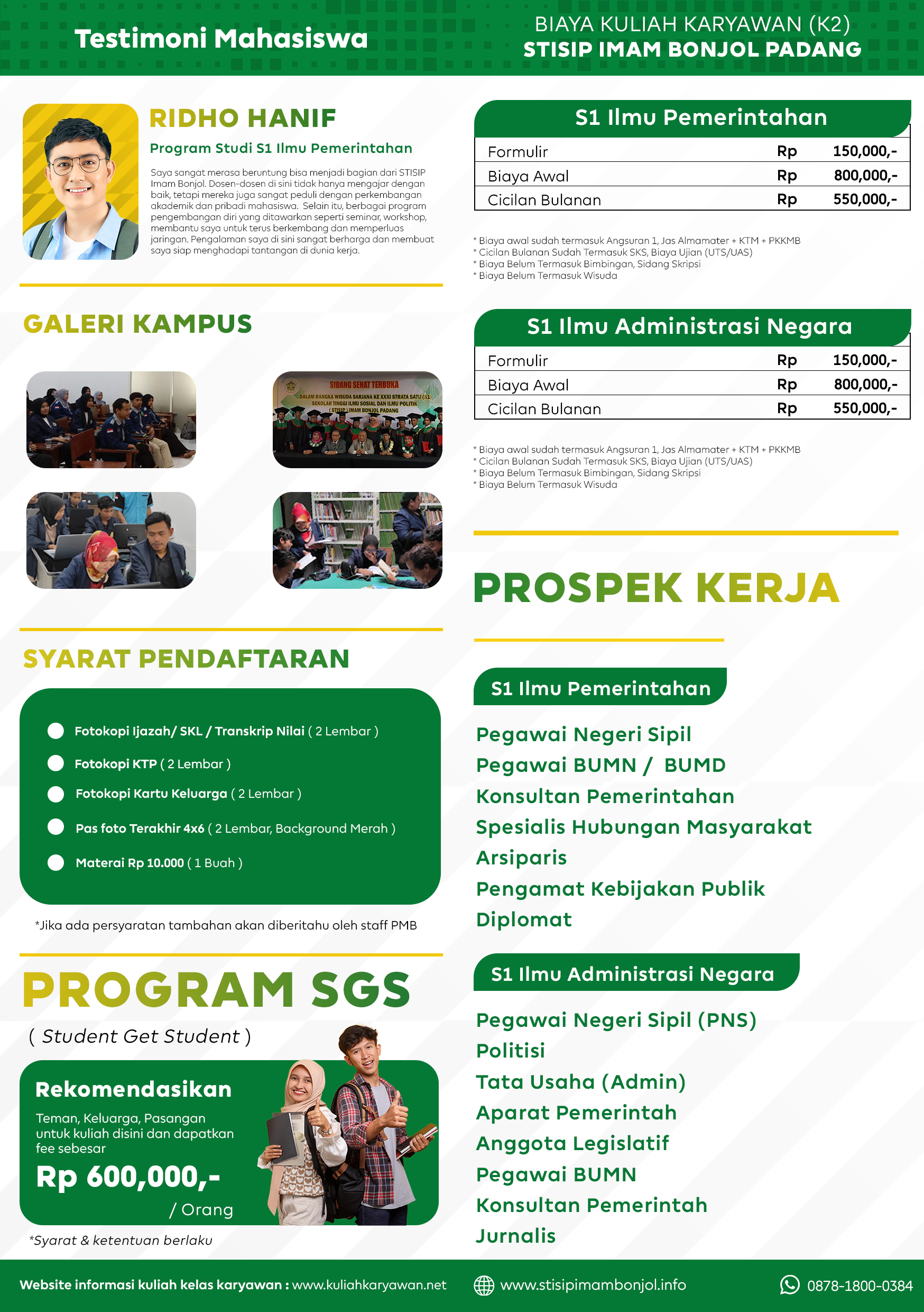 Brosur Belakang